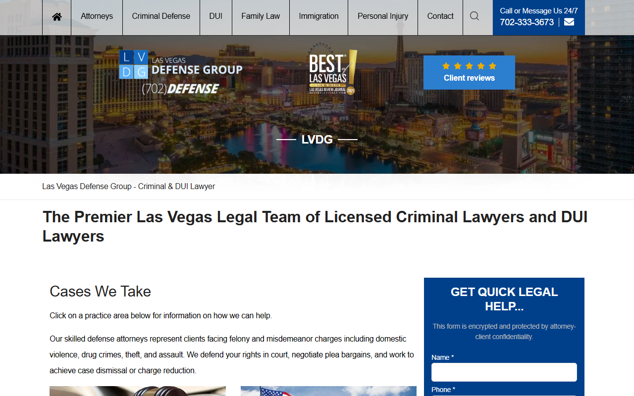 1-702-defense.com screenshot