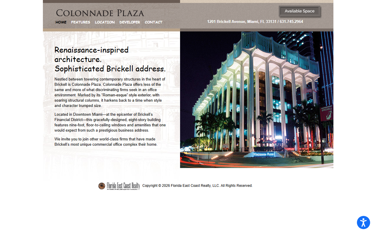 1201brickell.com screenshot