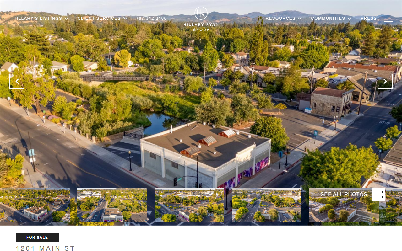 1201mainnapa.com screenshot