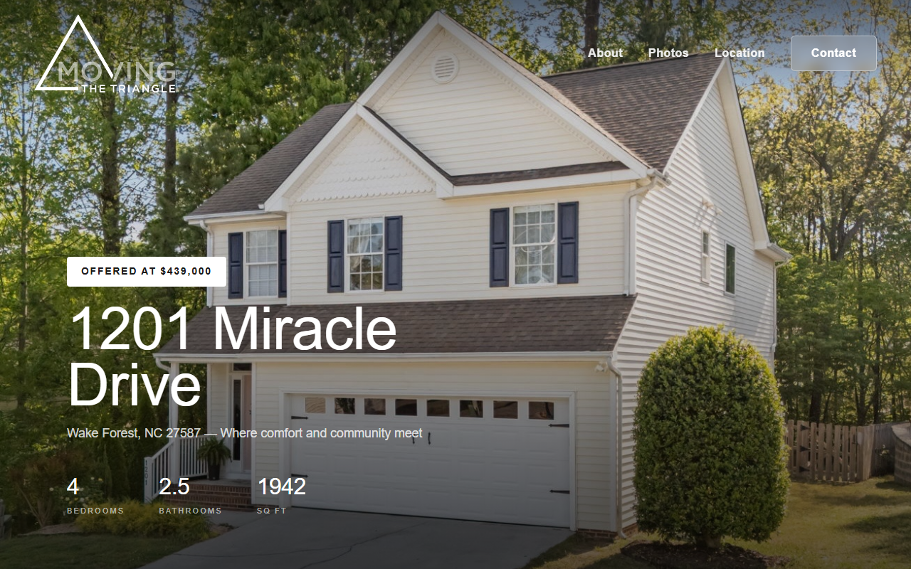 1201miracle.com screenshot