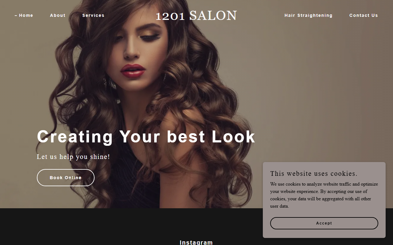 1201salondc.com screenshot