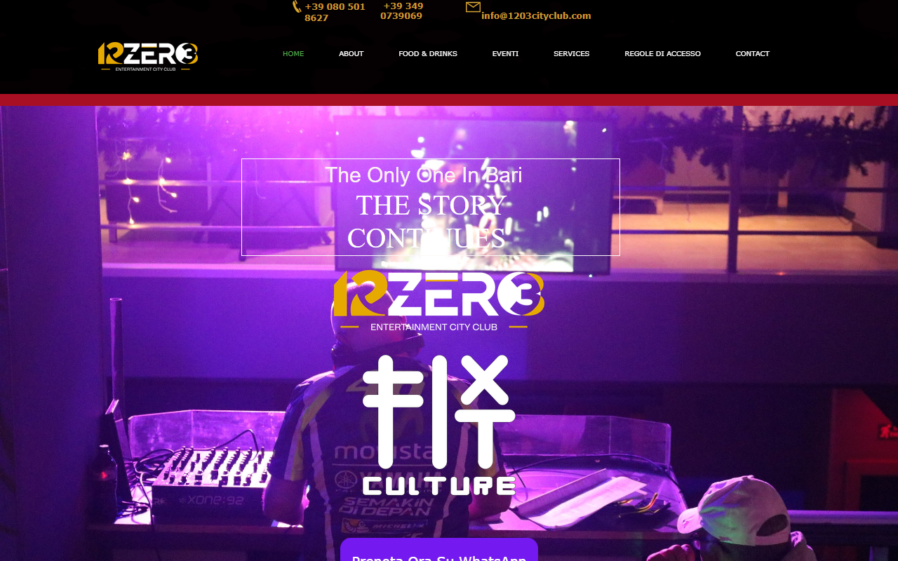 1203cityclub.com screenshot
