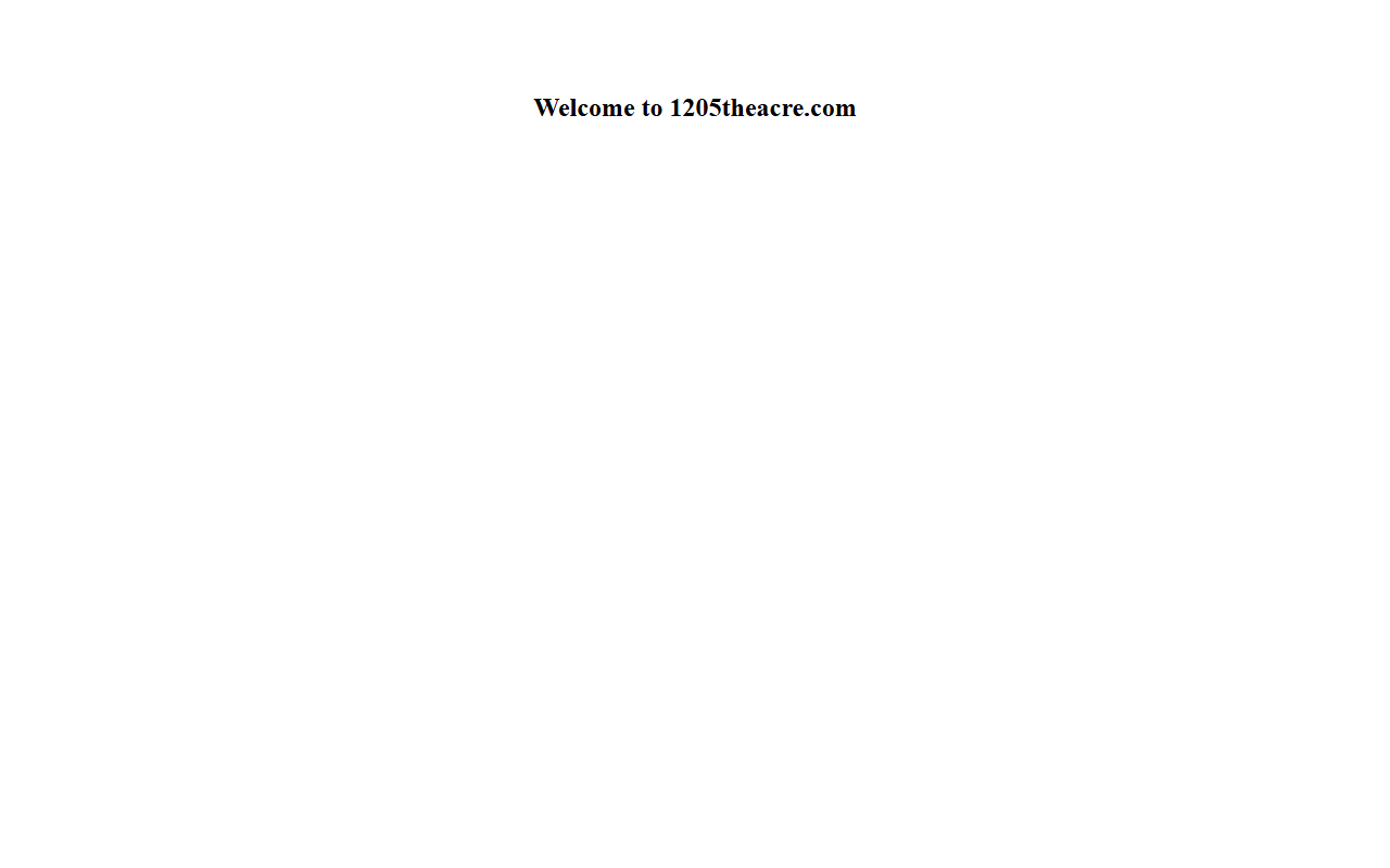 1205theacre.com screenshot