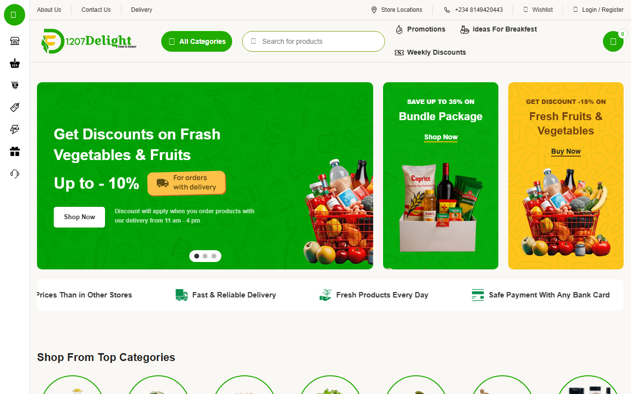 1207delight.com screenshot