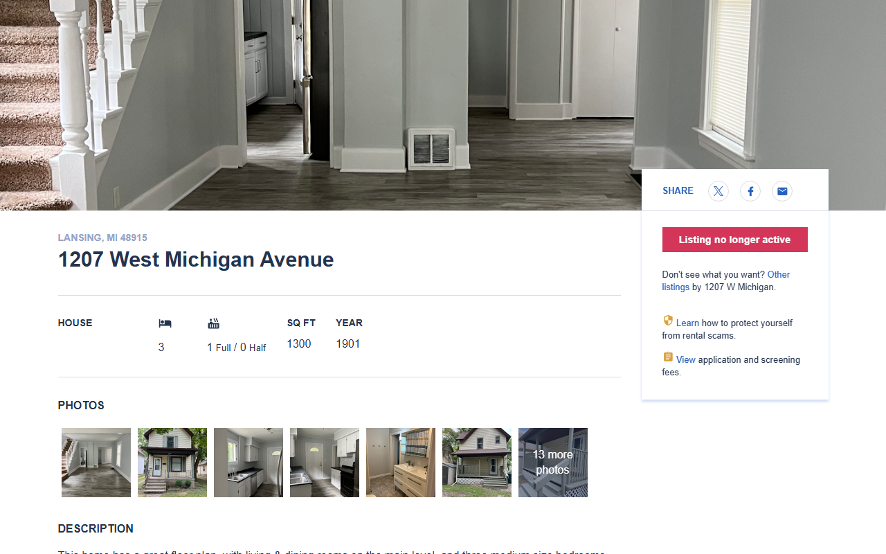 1207wmichigan.com screenshot