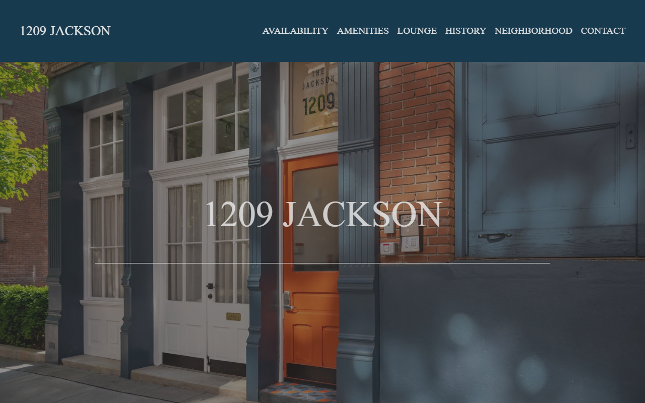 1209jackson.com screenshot