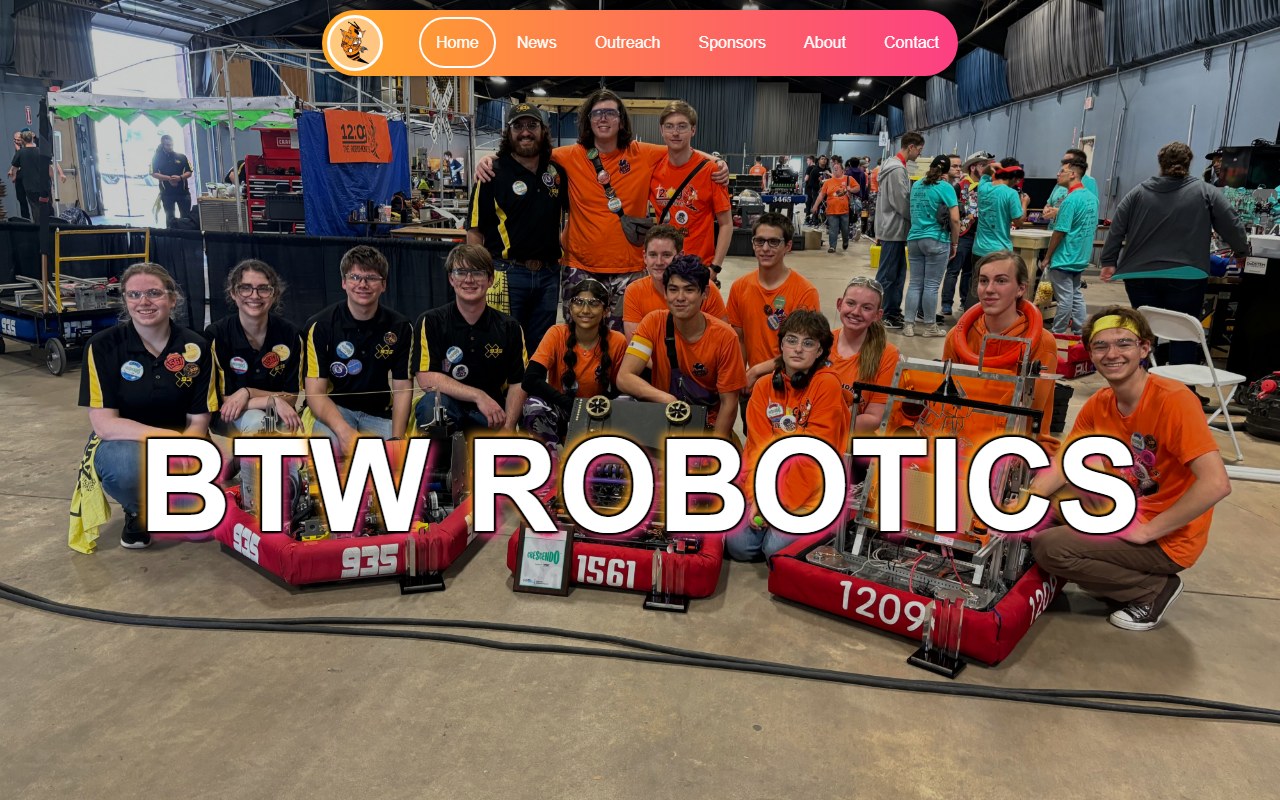 1209robohornets.com screenshot