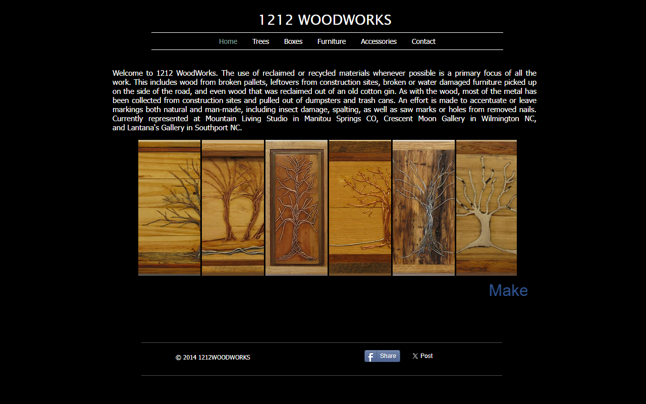 1212woodworks.com screenshot