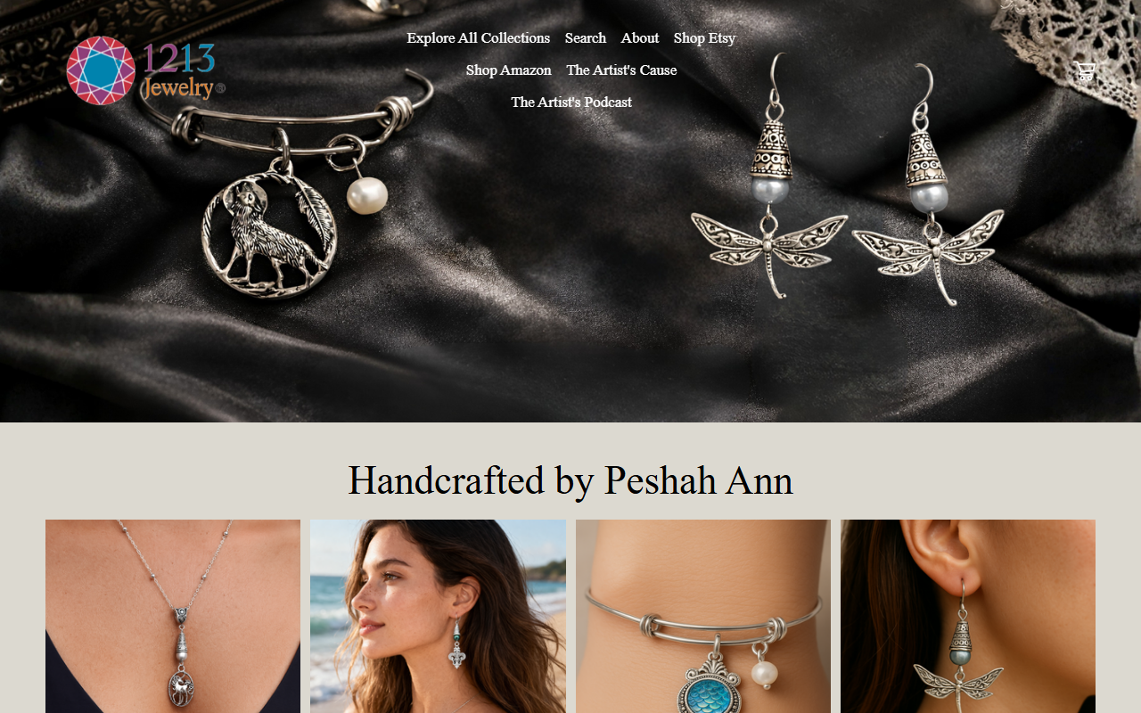 1213jewelry.com screenshot
