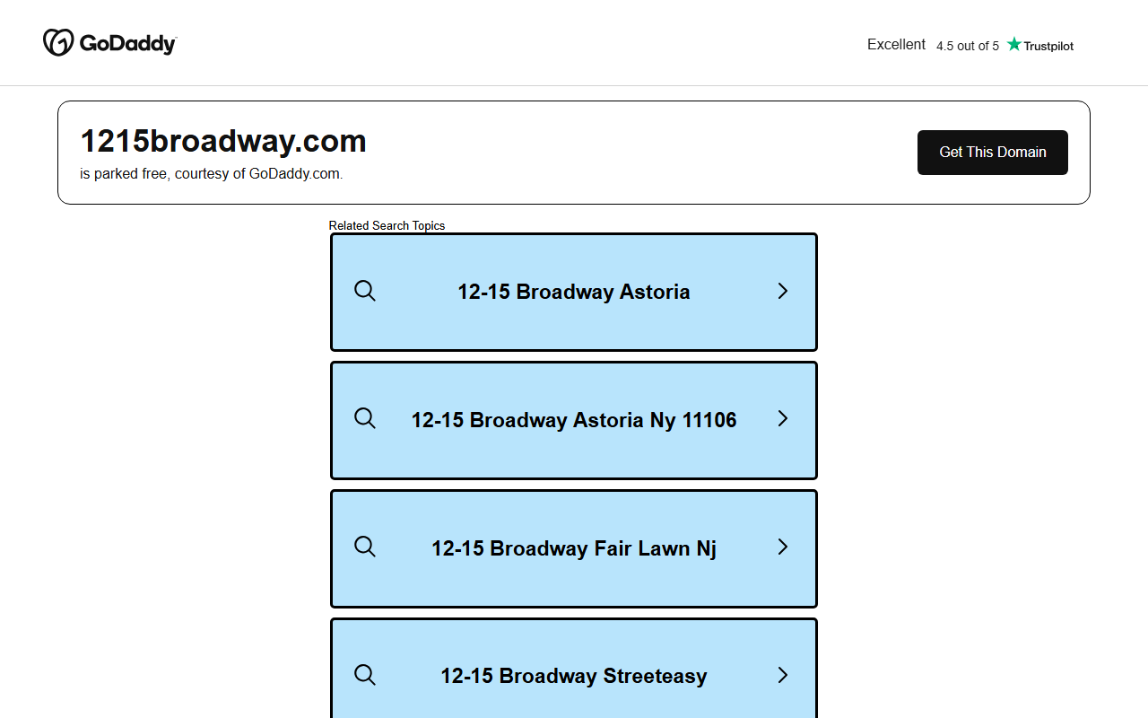 1215broadway.com screenshot