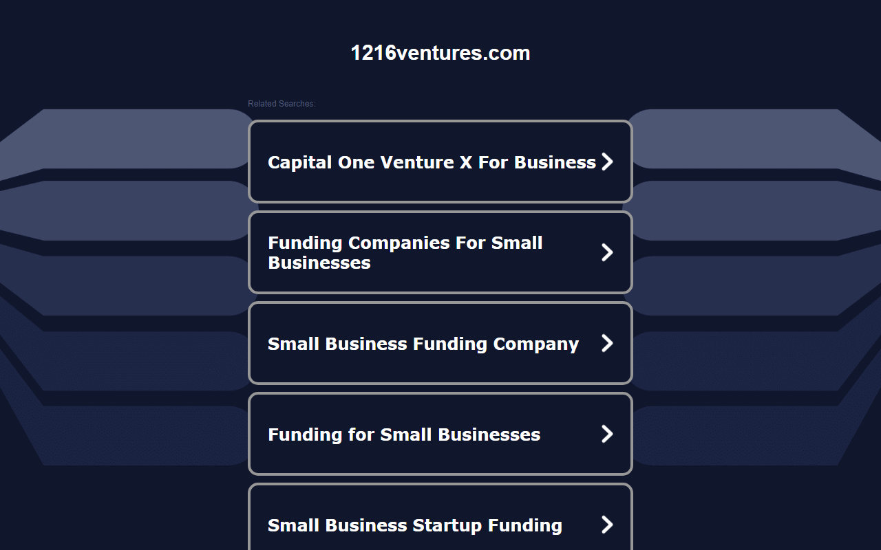 1216ventures.com screenshot