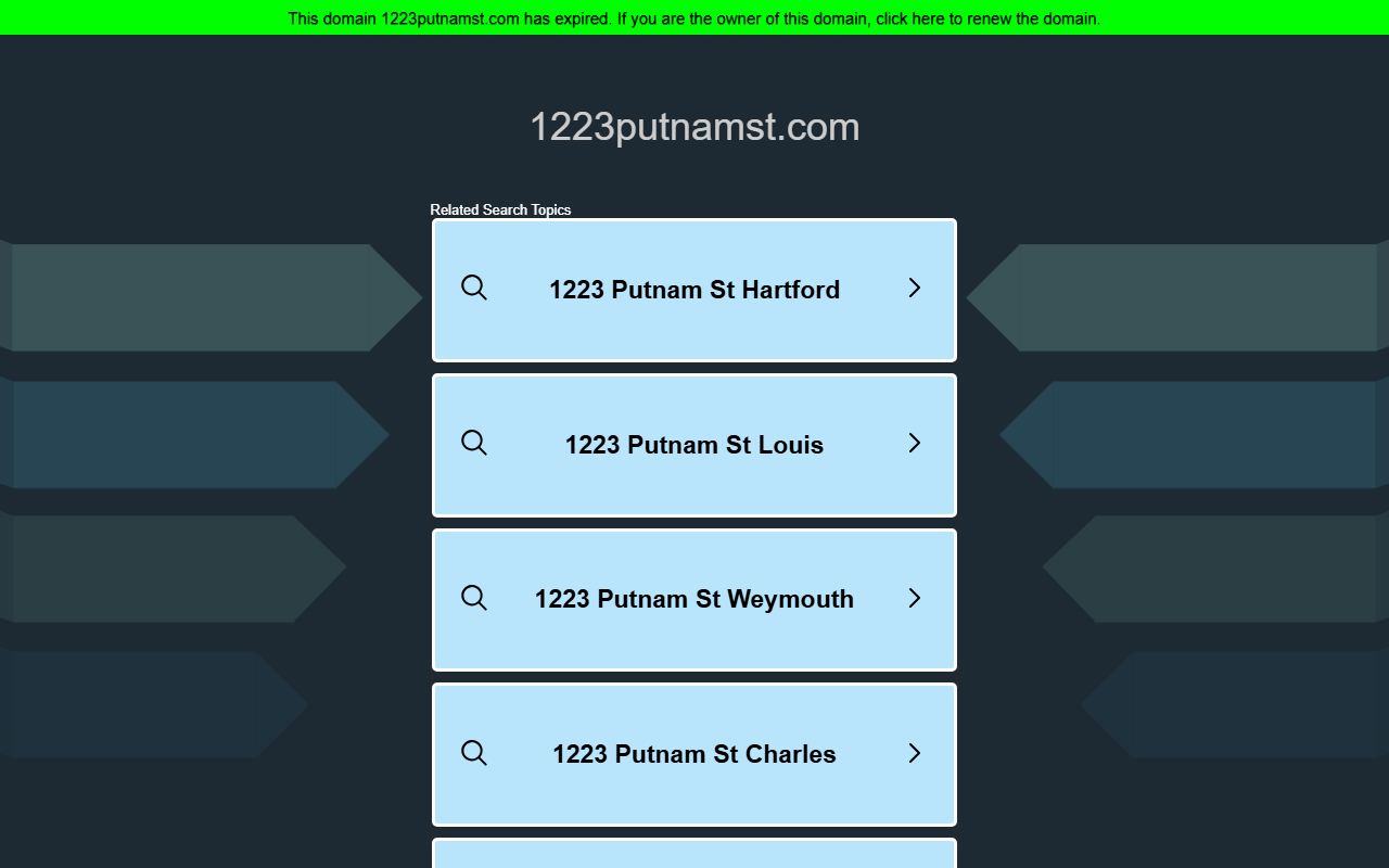1223putnamst.com screenshot