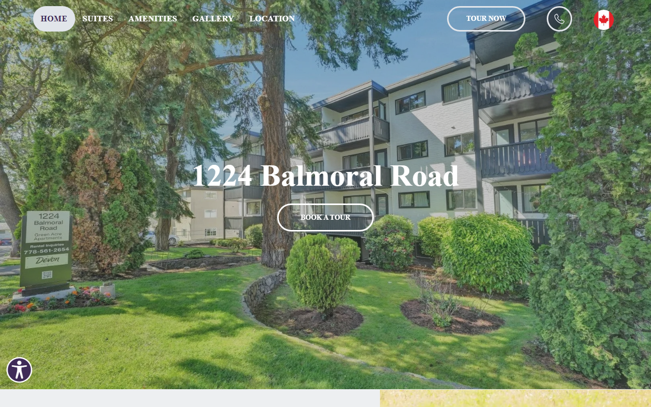1224balmoralroad.com screenshot