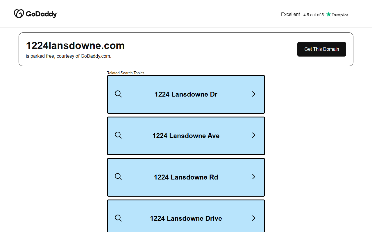 1224lansdowne.com screenshot