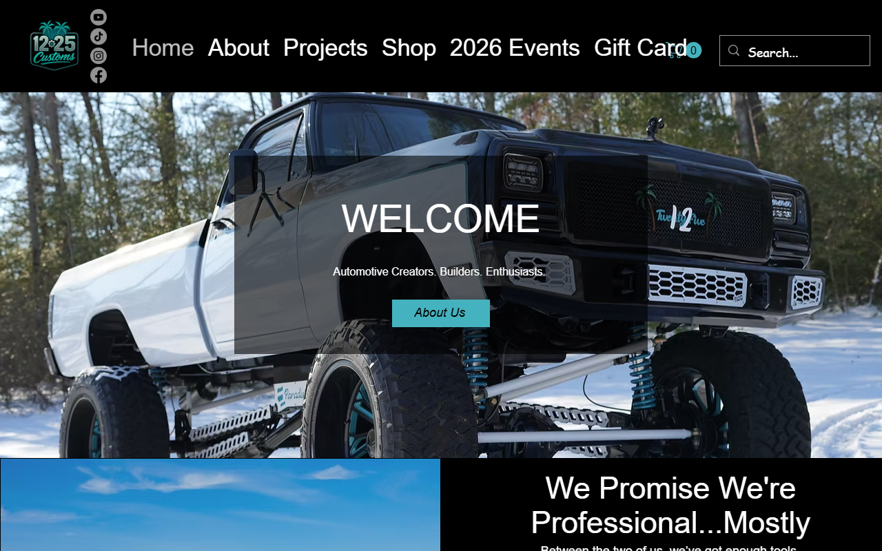1225customs.com screenshot