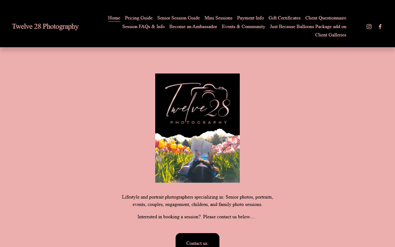 1228photography.com screenshot