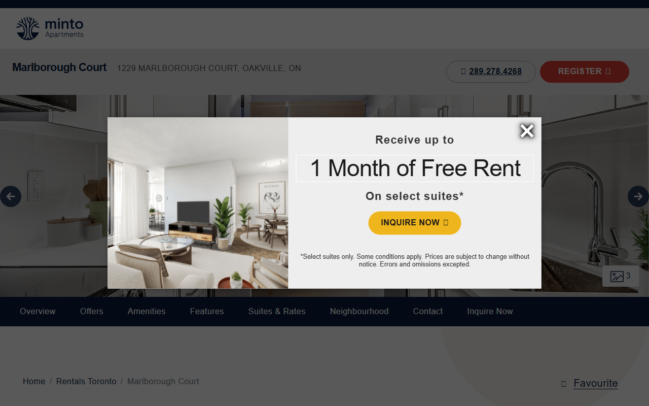 1229marlborough.com screenshot