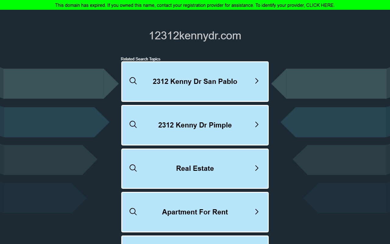 12312kennydr.com screenshot