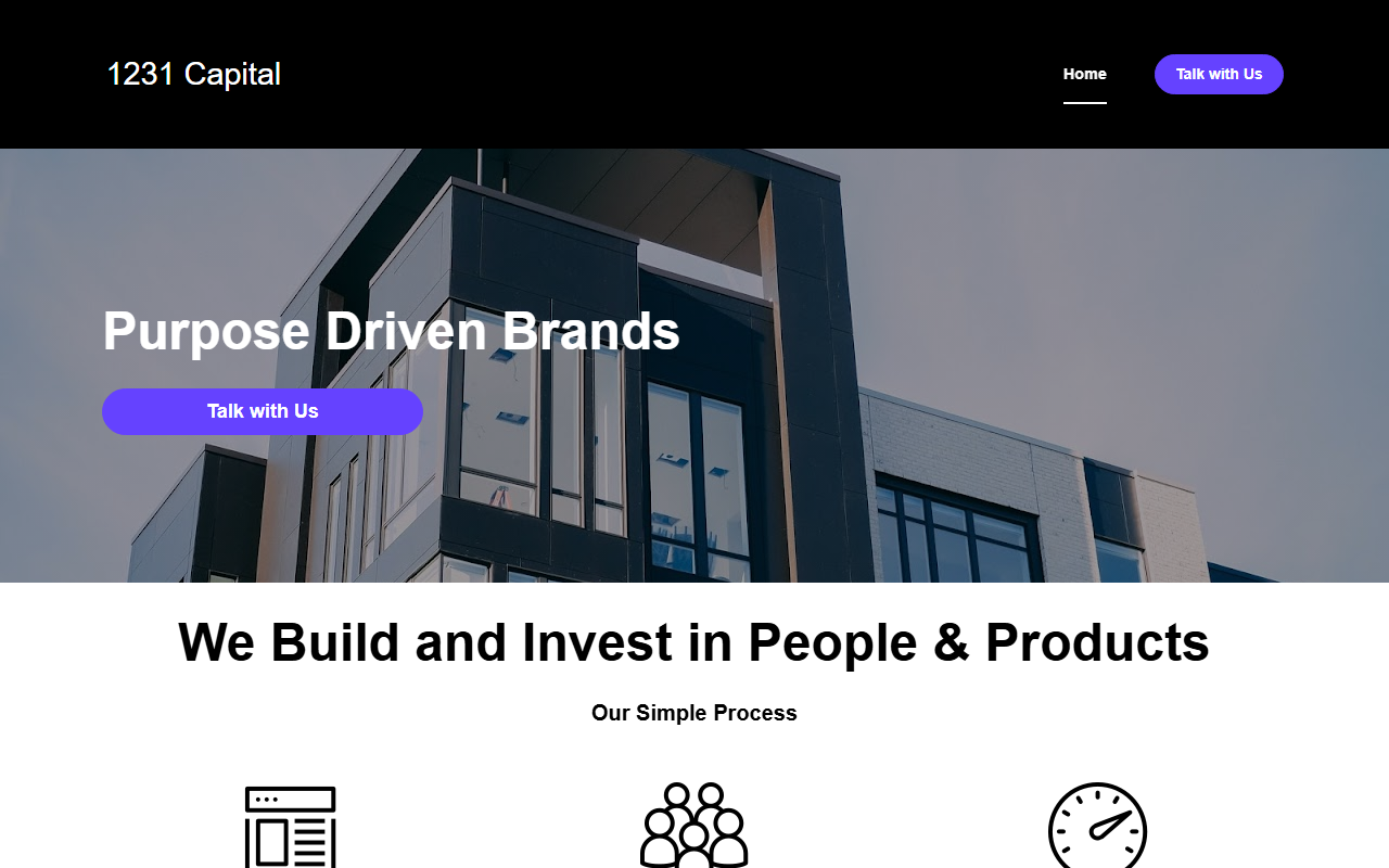 1231capital.com screenshot