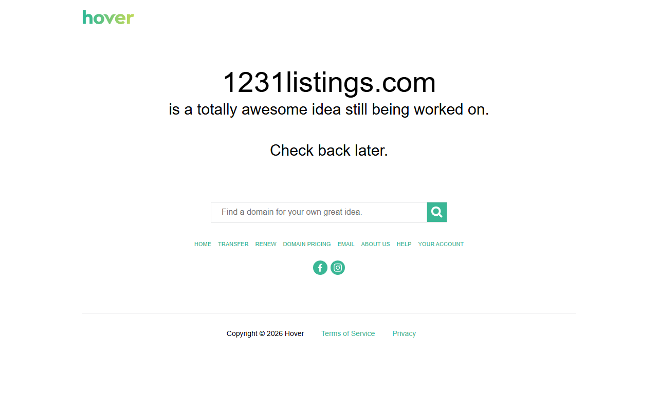 1231listings.com screenshot