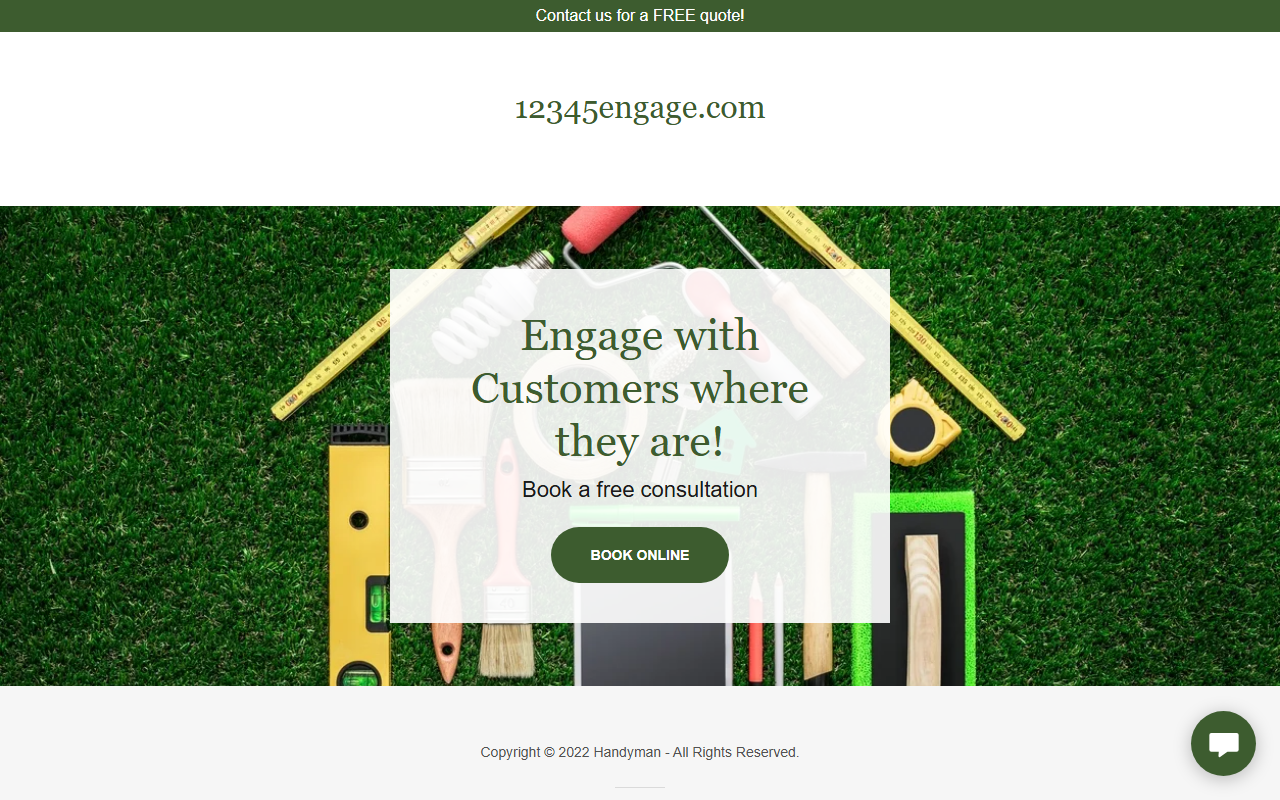 12345engage.com screenshot