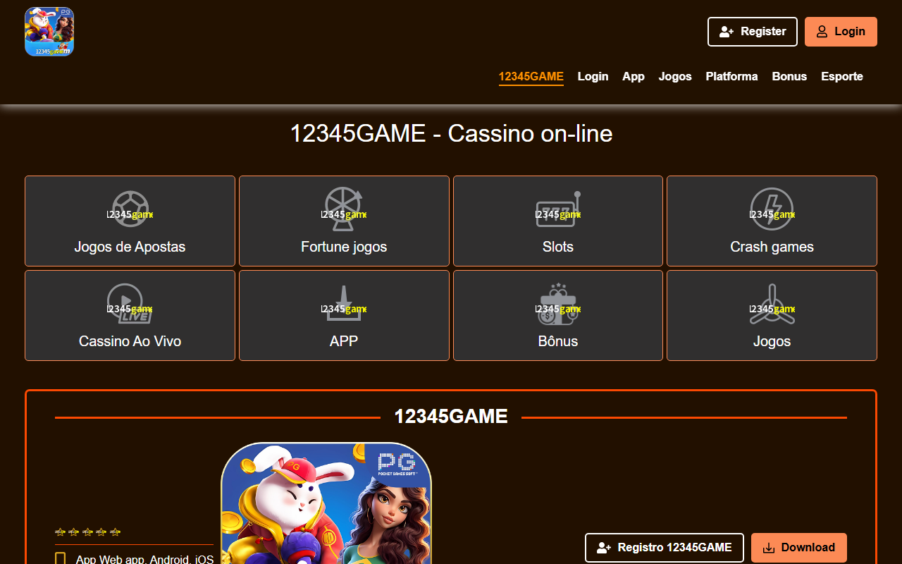 12345game-fun.com screenshot
