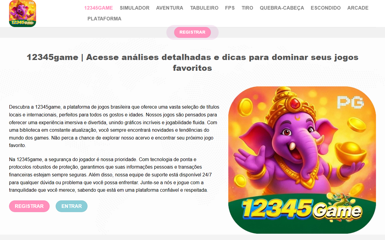 12345gamecom1.com screenshot