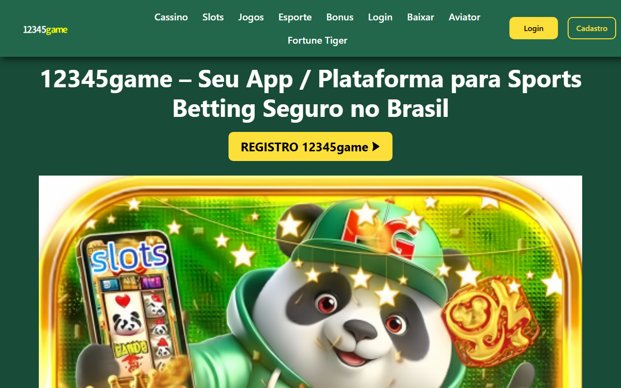 12345gameslot.com screenshot