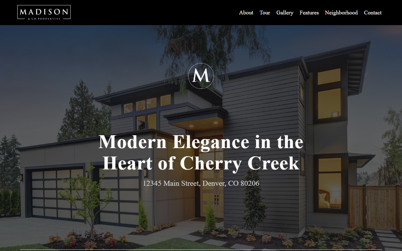 12345mainstreet.com screenshot