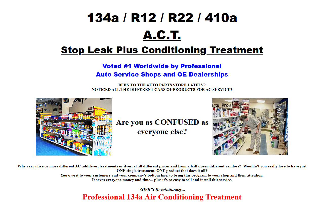 1234acstopleak.com screenshot