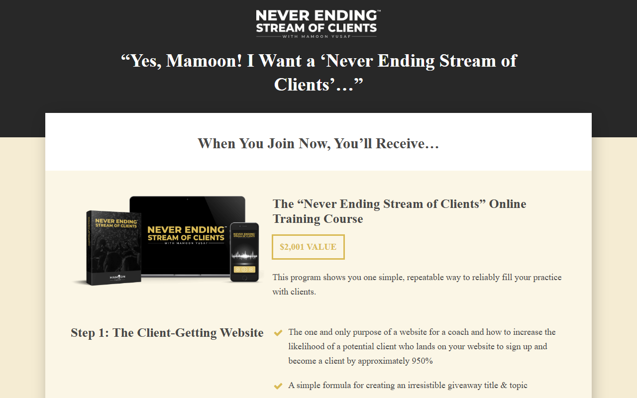 1234clients.com screenshot