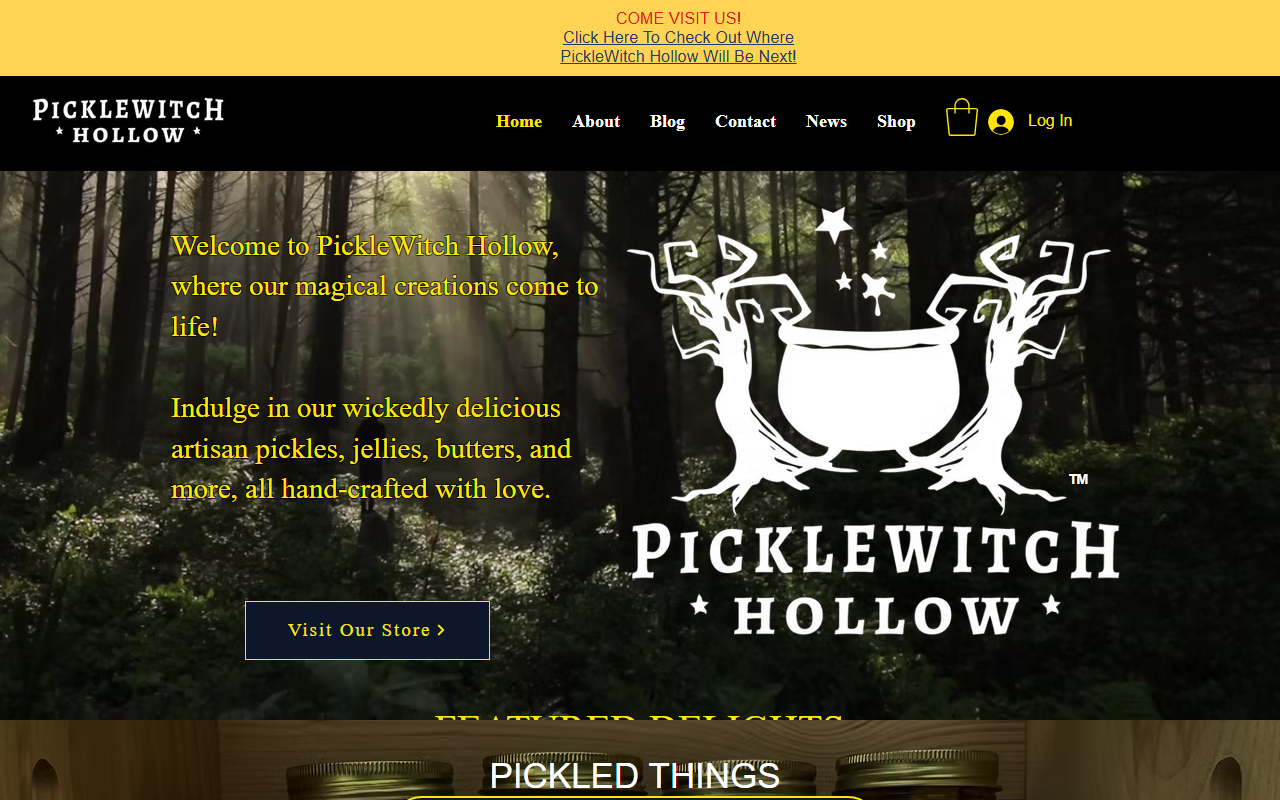 1234pickles.com screenshot