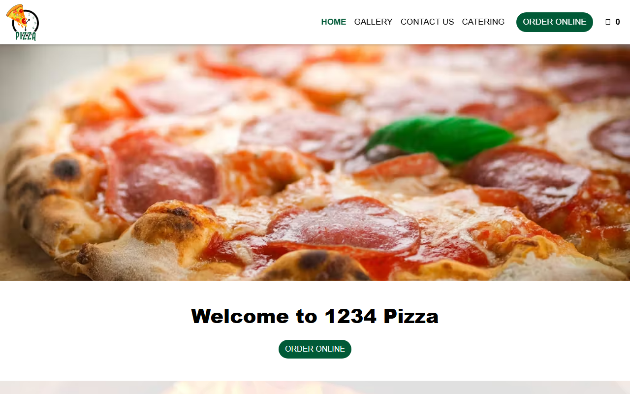 1234pizzact.com screenshot
