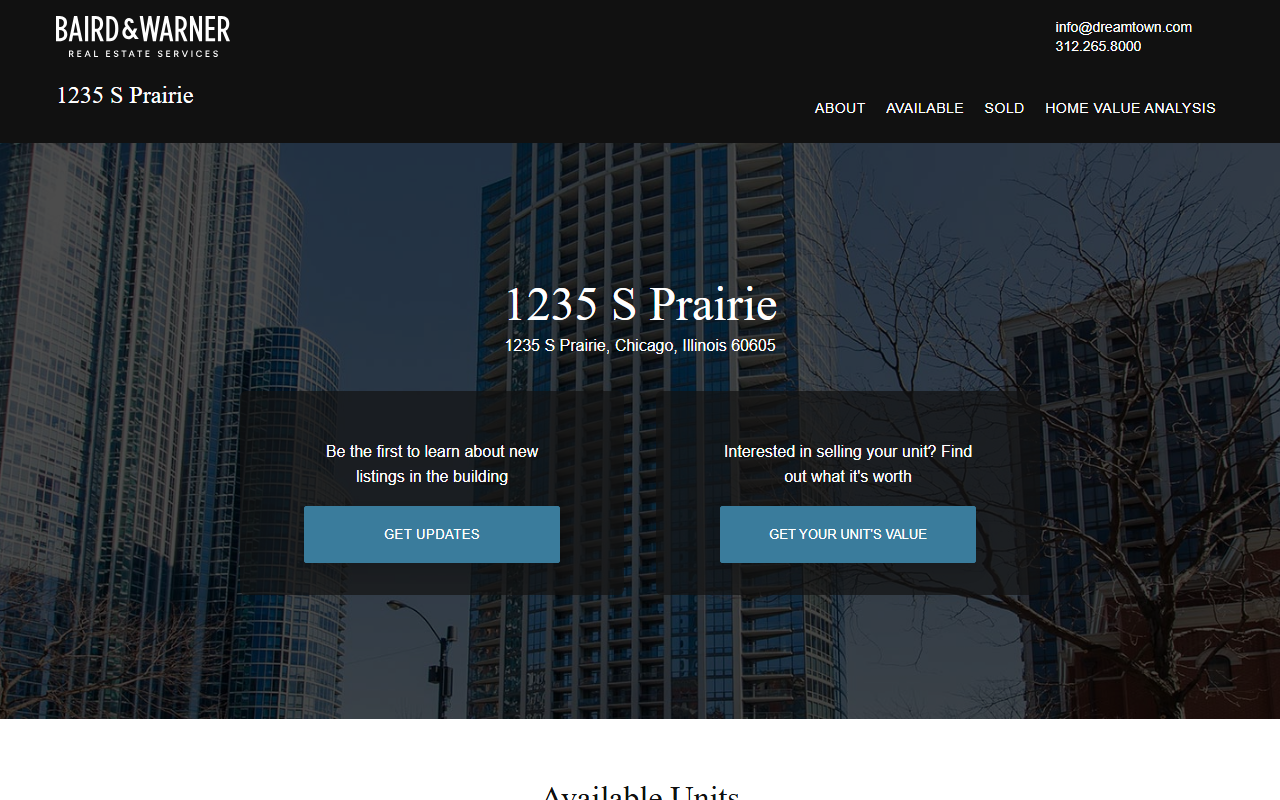 1235prairie.com screenshot