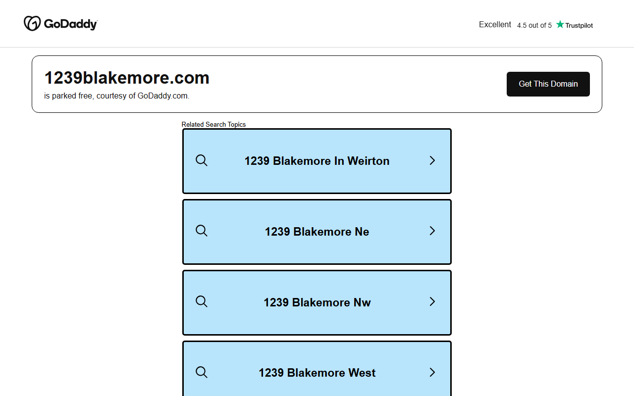 1239blakemore.com screenshot
