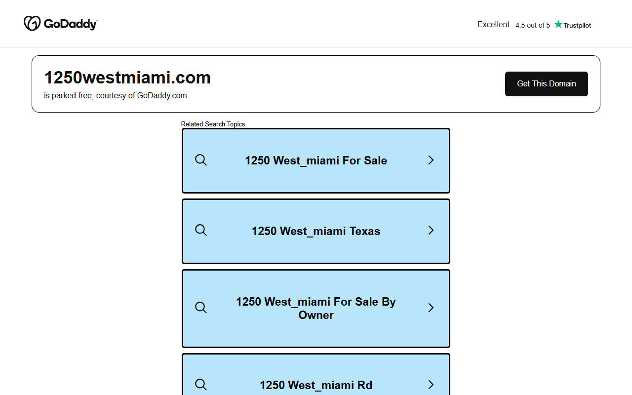 1250westmiami.com screenshot