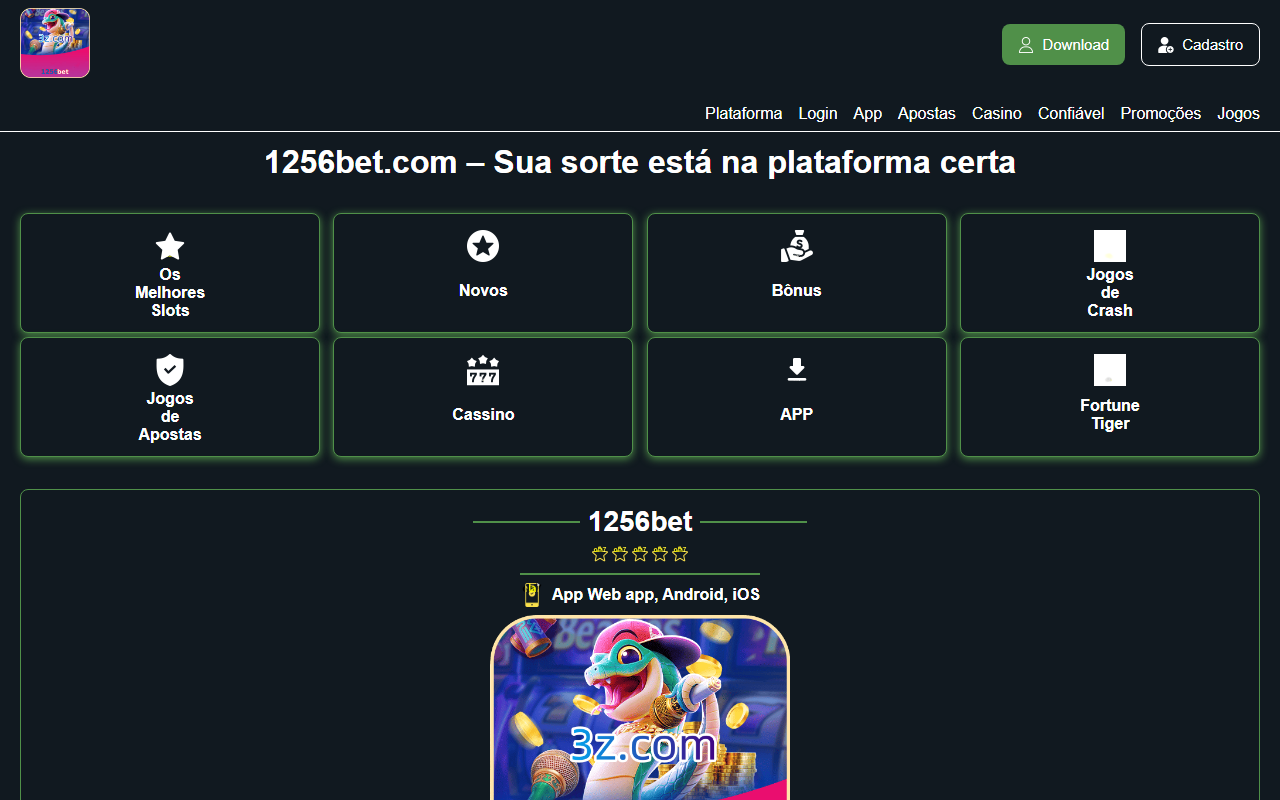 1256bet-slots.com screenshot