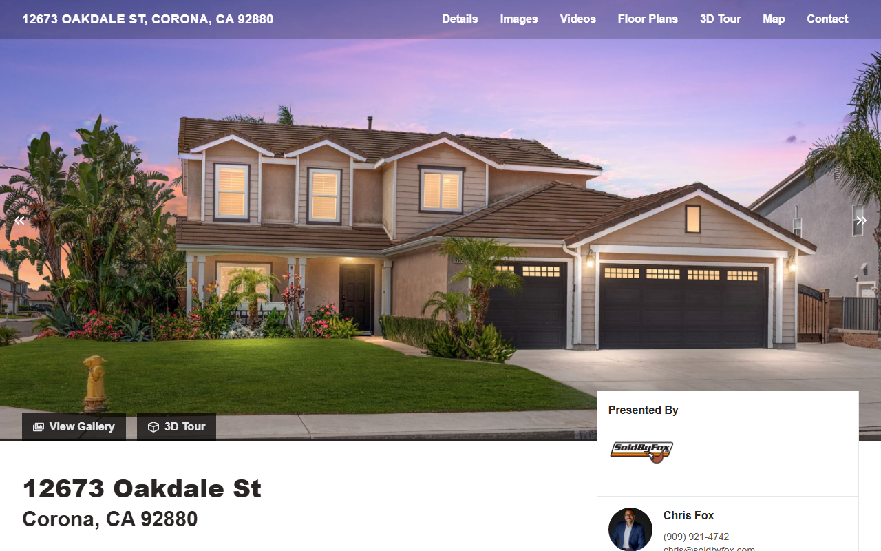 12673oakdale.com screenshot