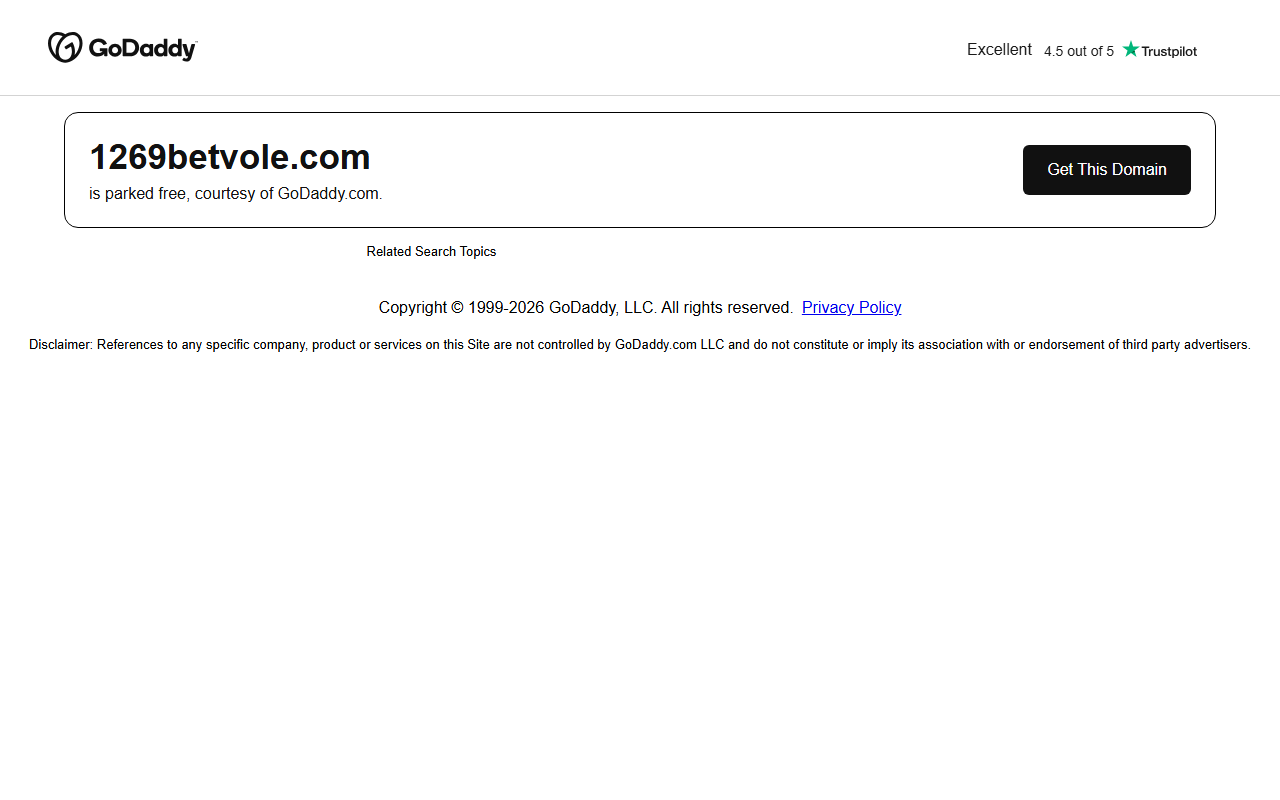 1269betvole.com screenshot