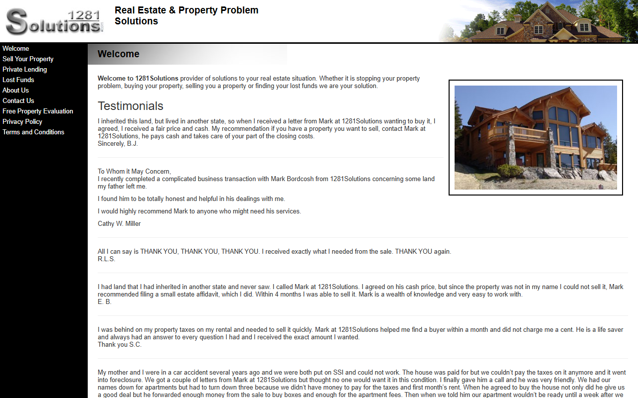 1281solutions.com screenshot