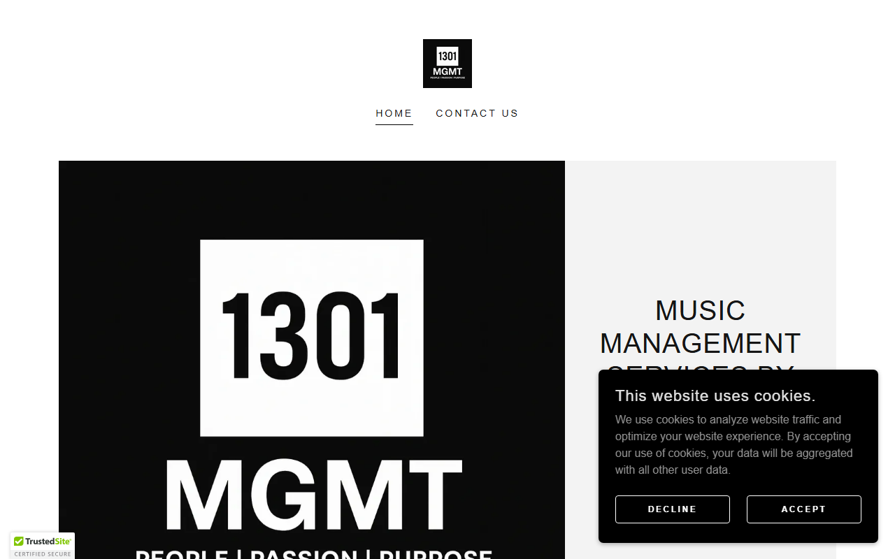 1301management.com screenshot