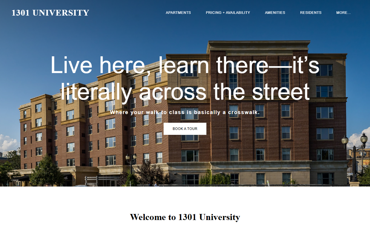1301university.com screenshot