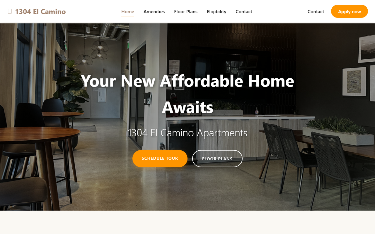 1304elcamino.com screenshot