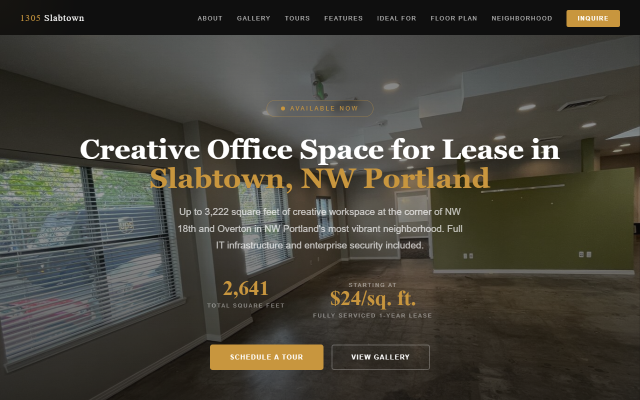 1305slabtown.com screenshot