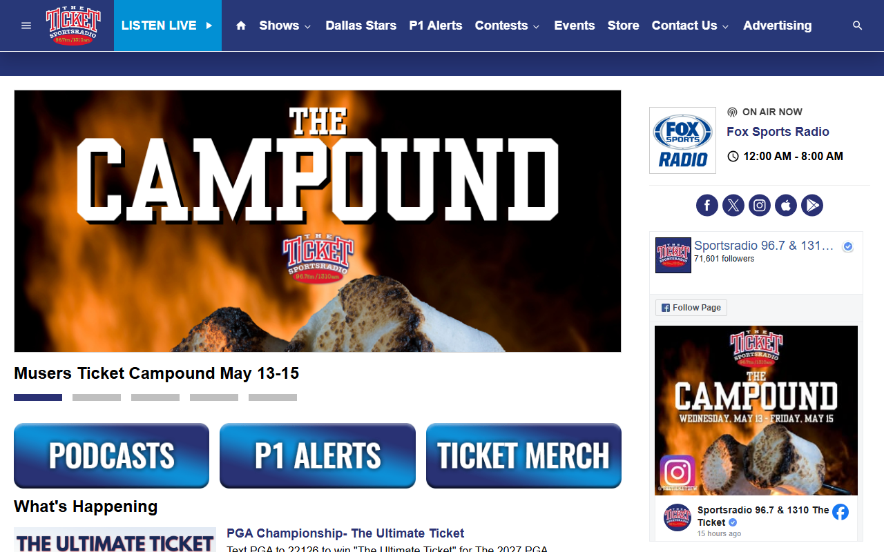 1310theticket.com screenshot