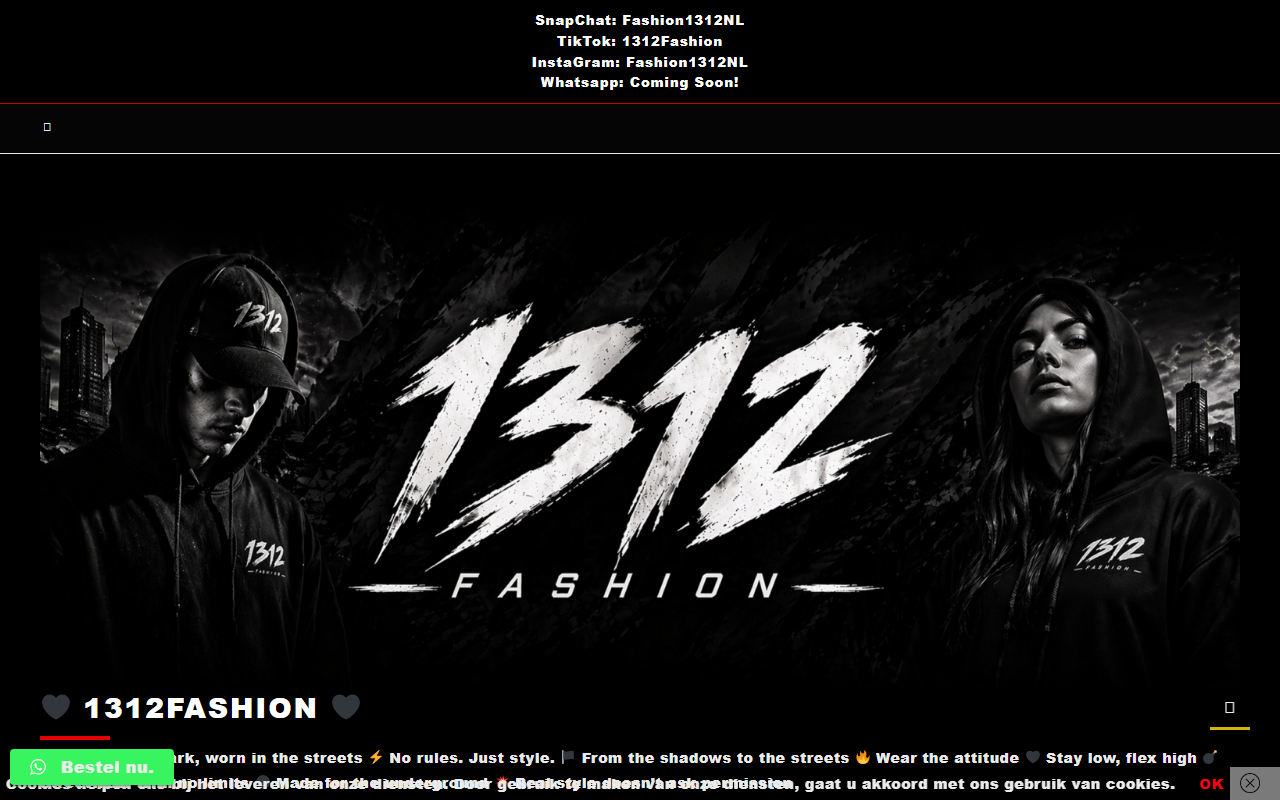 1312fashion.com screenshot