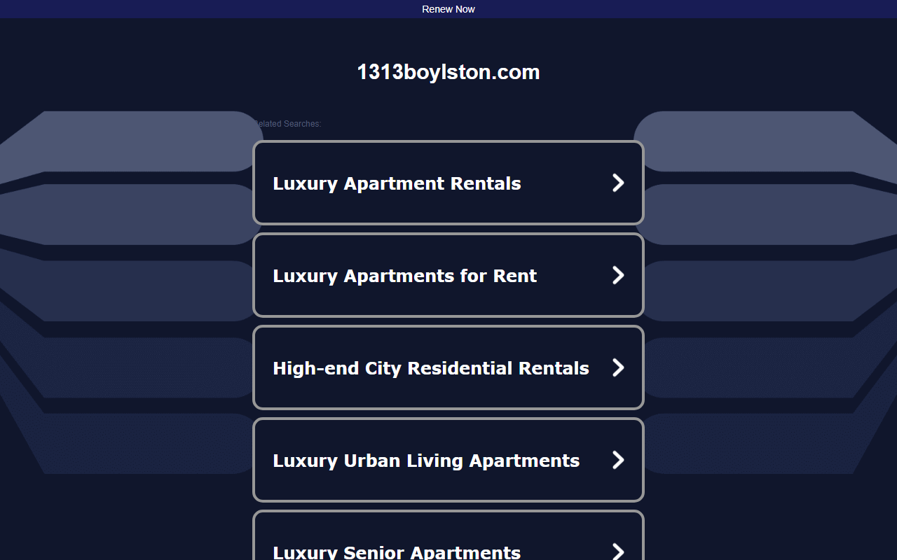 1313boylston.com screenshot