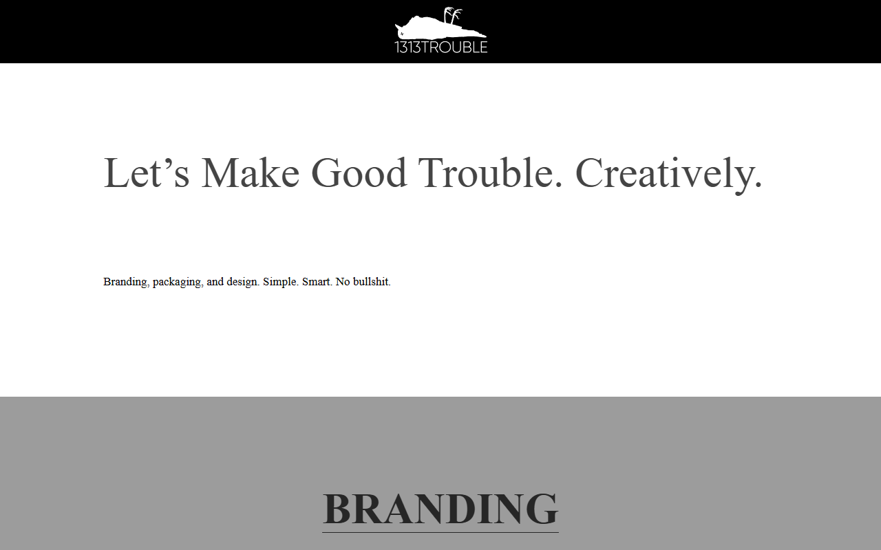 1313trouble.com screenshot