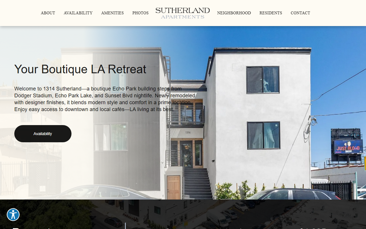 1314sutherland.com screenshot
