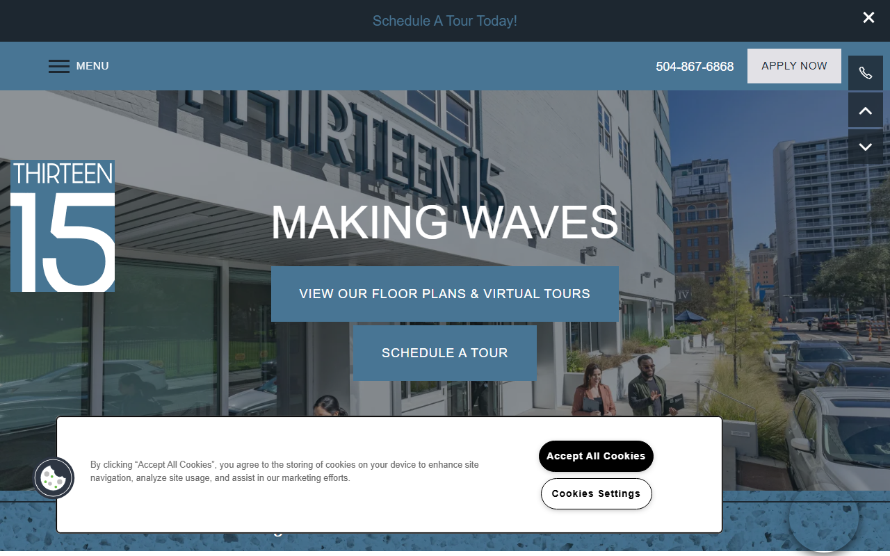 1315gravier.com screenshot
